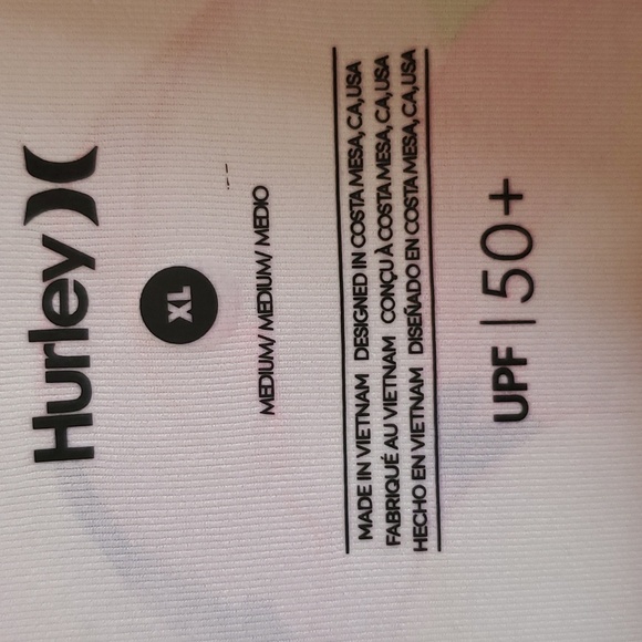 NWT Hurley tropical top. Size XL - Picture 5 of 5